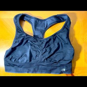 Champion Black Sports Bra High Support Large